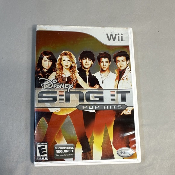 Other - Disney Sing It: Pop Hits (2009) Nintendo Wii E Music Karaoke Manual NTSC-U/C
